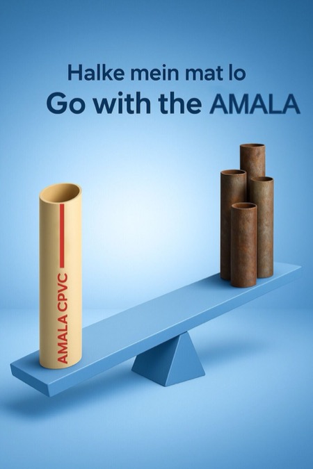 Amala pipes - Don't take them lightly, built for serious performance
