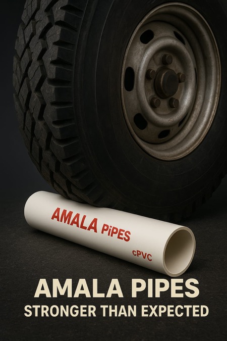 Amala pipes stronger than expected - Exceeding performance expectations