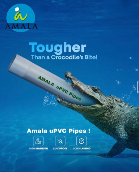 Amala pipes - Tougher than a crocodile's bite